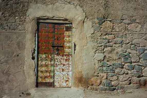 a door in the Anti-Atlas